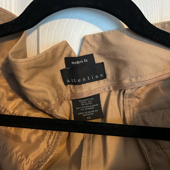 Attention modern fit khaki capris - Picture 7 of 12